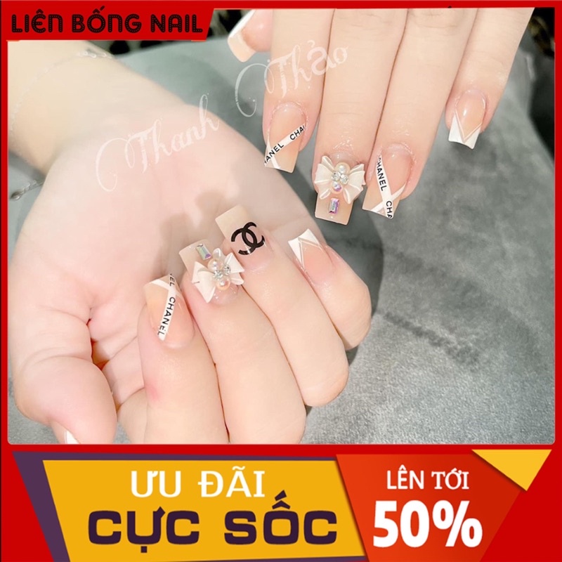 Nơ bột nail - mẫu mới