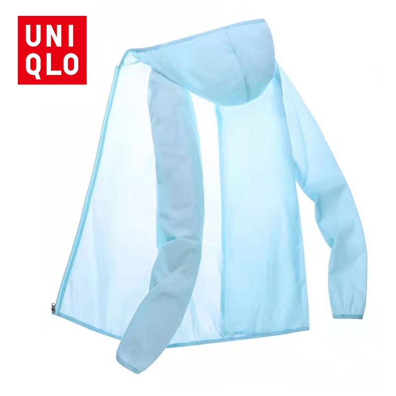 Uniqlo Áo Khoác Thể Thao Chống Tia UV Thoáng Khí Màu Sắc Thời Trang Mùa Hè Cho Nam Và Nữ