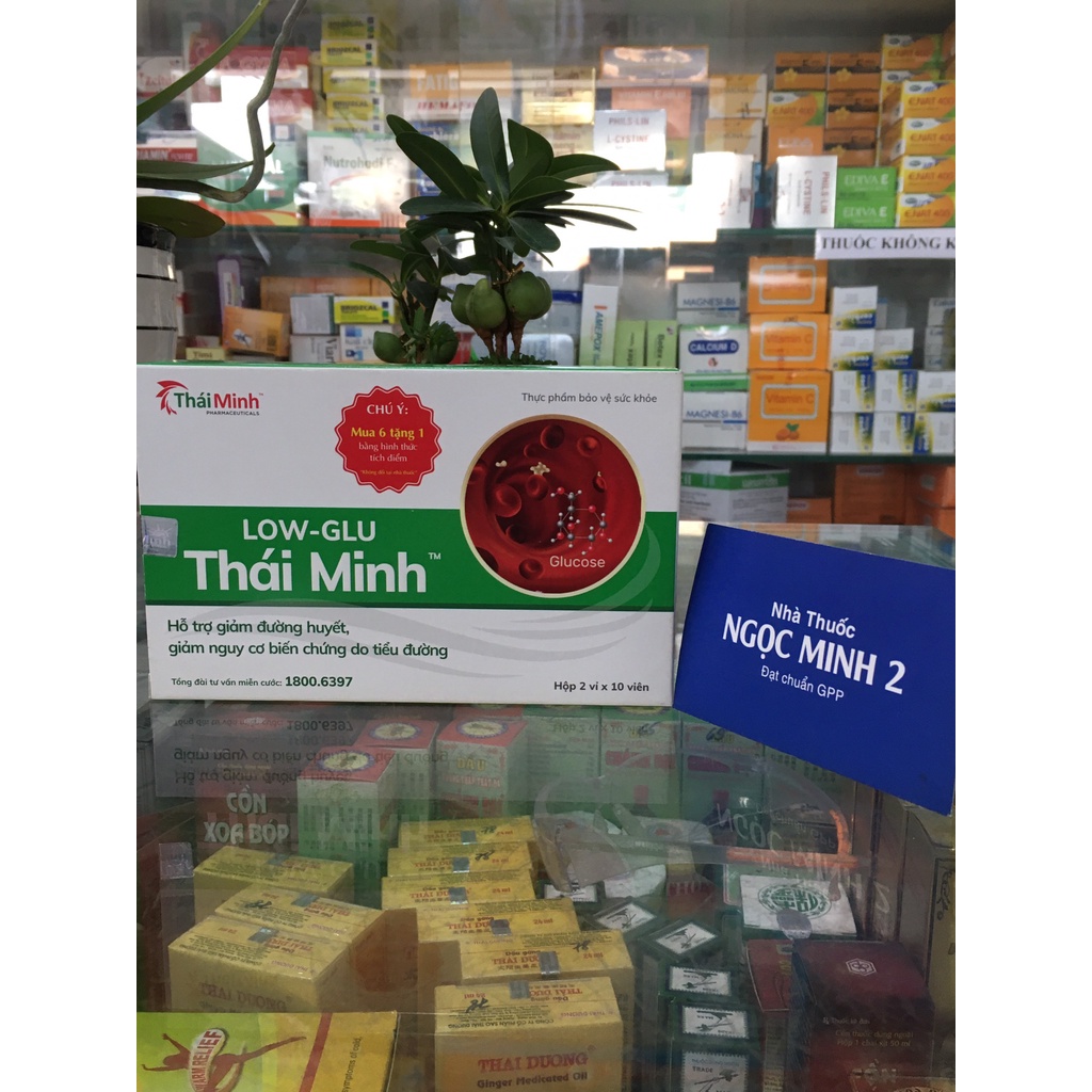 ✅ [Chính Hãng] Low-Glu Thái Minh Hỗ trợ giảm đường huyết, giảm nguy cơ biến chứng do tiểu đường.