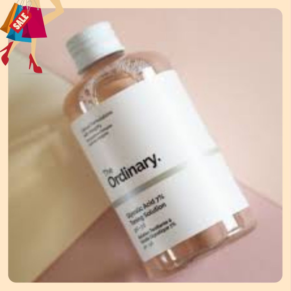 [TOP SKINCARE] Toner The Ordinary tẩy da chết glycolic acid 7% 240ml Toning Solution [BÁN CHẠY]