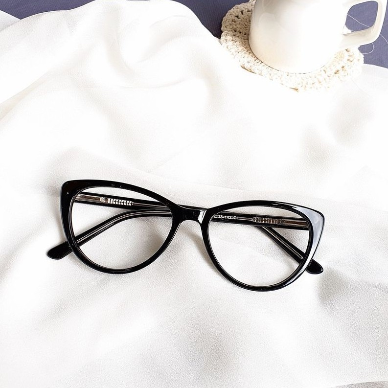 Gọng kính mắt mèo nữ Cao Cấp thời trang , chân cốt kim loại bền đẹp 8013 | BigBuy360 - bigbuy360.vn