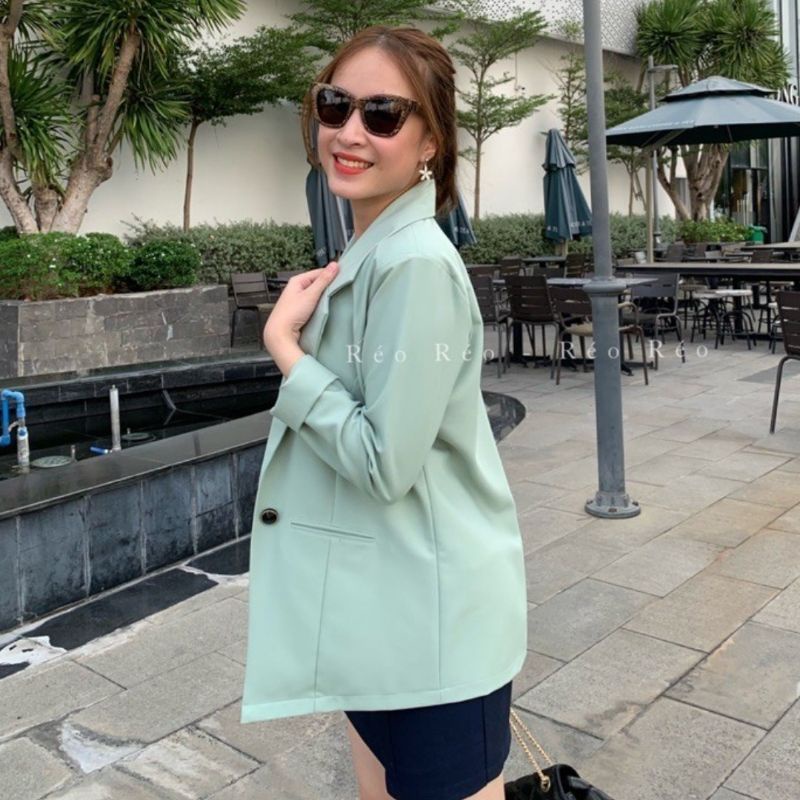 ÁO KHOÁC BLAZER CAO CẤP , ÁO VEST NỮ HÀN QUỐC UNISEX | BigBuy360 - bigbuy360.vn