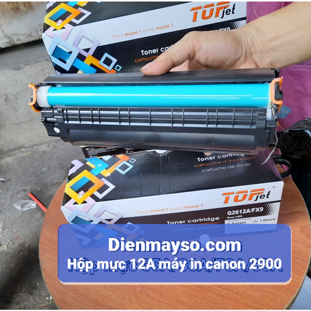 Hộp mực máy in Canon 2900, LBP 3000, 3050MFP HP 12A 303