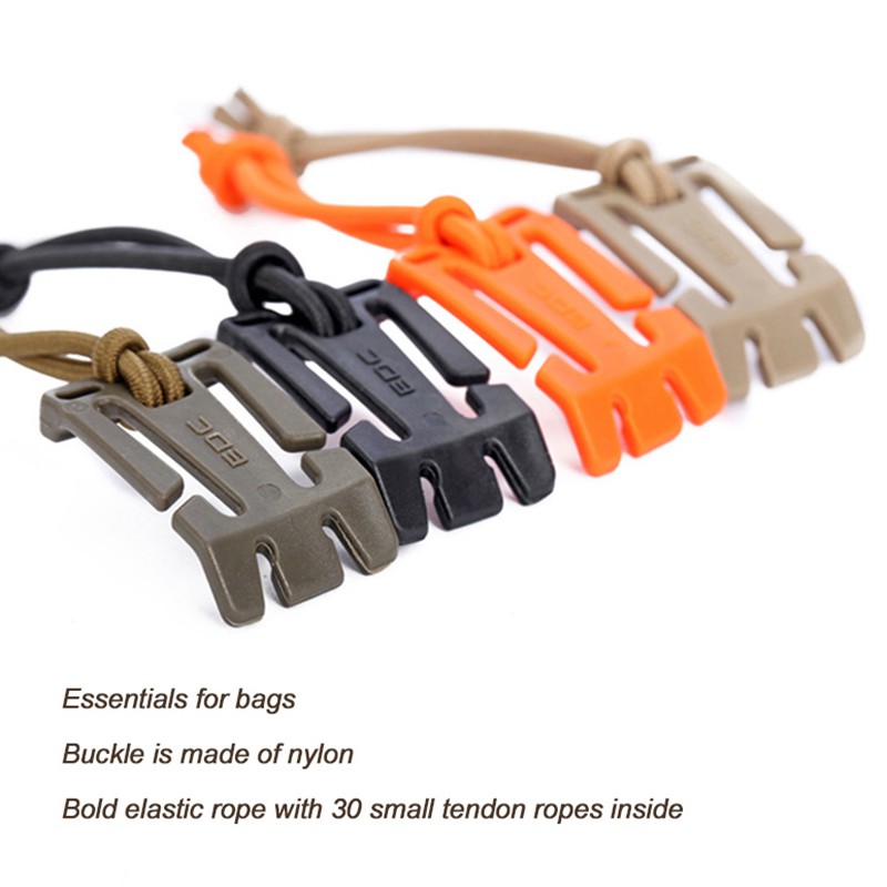 【Ready Stock】 New Backpack Belt Buckle Outdoor Nylon Mountaineering Buckle Hook Camping Bag Edc Survival Mountaineering Buckle 【LiveliHood】