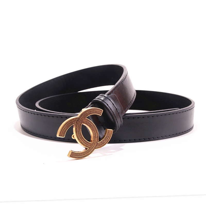 Thắt Lưng Da PU Màu Vàng Sang Trọng Thời Trang Cho Nữ