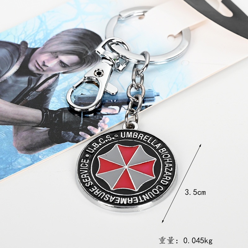 Mặt Vòng cổ hợp kim hình thẻ bài trong game Resident Evil 6