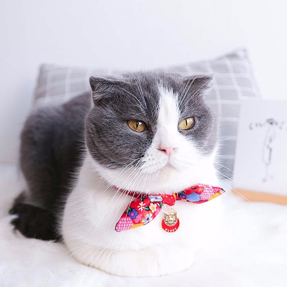 [COD] Vòng Cổ Tai Thỏ Dễ Thương Có Thể Điều Chỉnh Kích Thước Dành Cho Thú Cưng