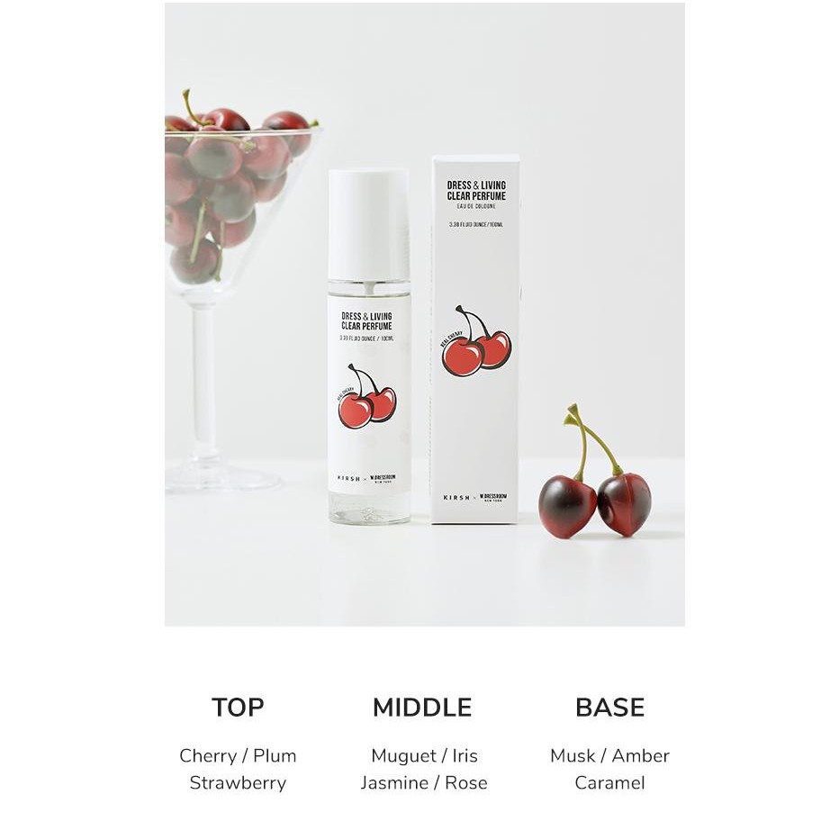 [Siêu Hot] Nước hoa W.Dressroom X Kirsh Dress & Living Clear 100ml | Thế Giới Skin Care