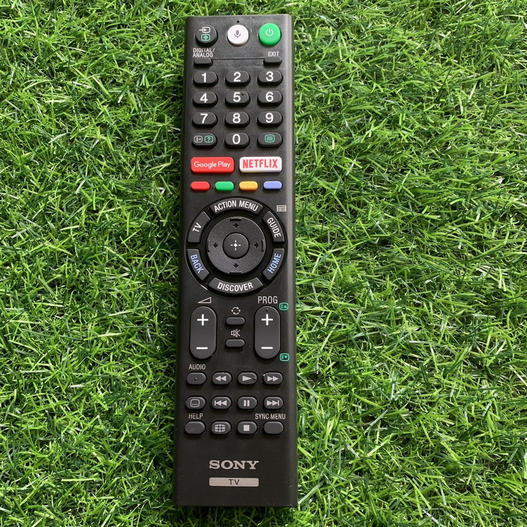Điều khiển tivi sony RMF-TX200P - hàng mới , remote sony tv smart, mót bấm từ xa