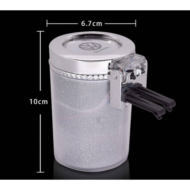 Gạt tàn thuốc đa năng có đèn chiếu sáng độc đáo cho xe hơi