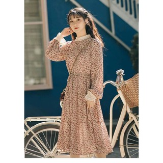 Váy bầu thời trang thiết kế m151 chất lụa hoa freesize từ 45 đến 70kg 🌸 freeship 🌸