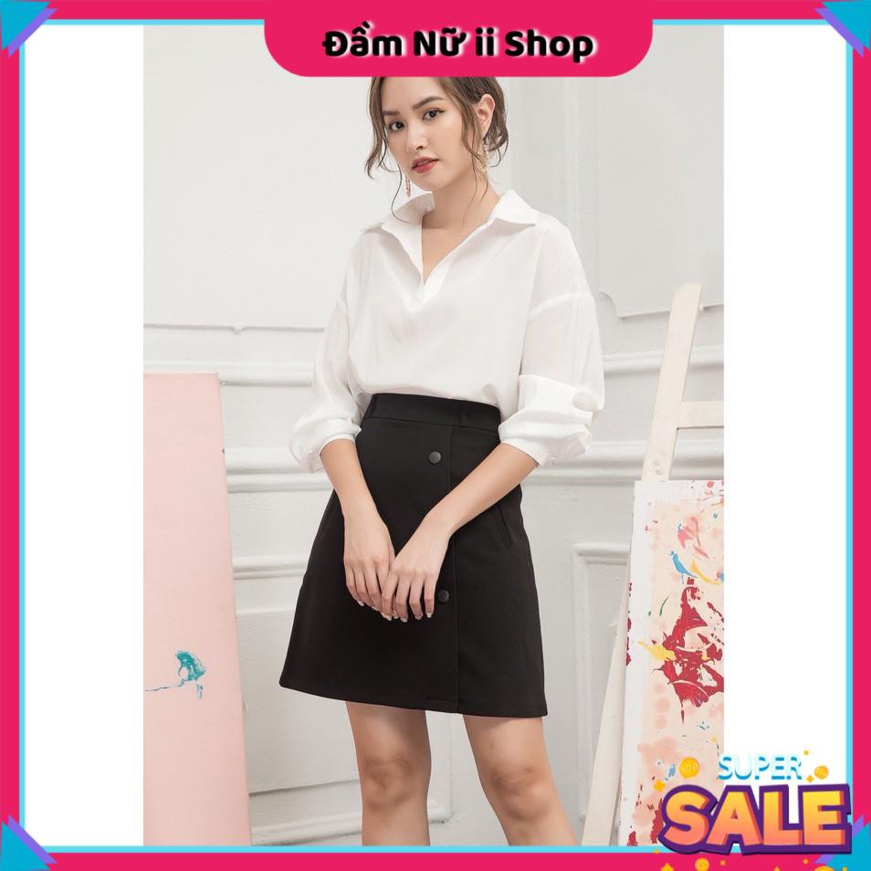 Chân Váy Công Sở, Chân Váy Chữ A Phối Nút Cực Đẹp [KÈM ẢNH THẬT] | BigBuy360 - bigbuy360.vn