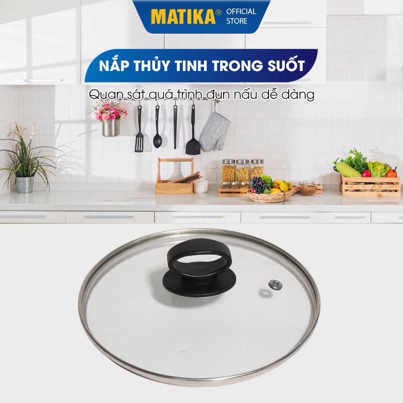 Ca Nấu Siêu Tốc Đa Năng MATIKA 1.6L Chất Liệu Inox 304 MTK1612