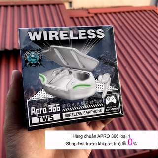 Tai nghe gaming bluetooth APRO 366 độ trễ cực thấp, bass cực căng,cảm ứng nhạy, hàng chất lượng cao, bảo hành 1 đổi 1