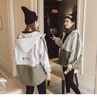 ............. áo khoac gió nữ form rộng hot hot