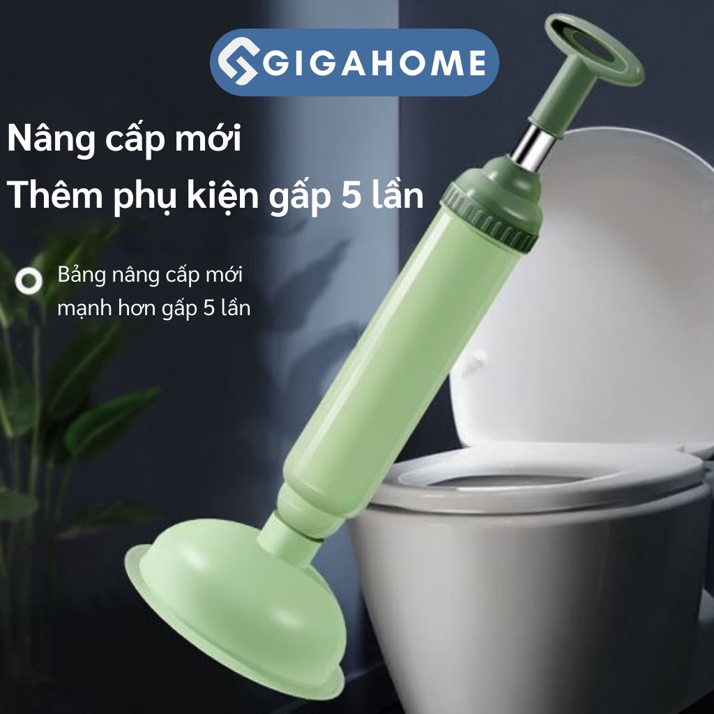 Cây Thông Cống, Bồn Cầu, Lavabo Rút Chân Không Lực Hút Cực Mạnh GIGAHOME 1045
