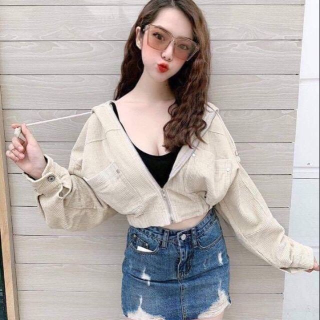 [HOT DEAL] ÁO KHOÁC NHUNG GÂN QUẢNG CHÂU CAO CẤP