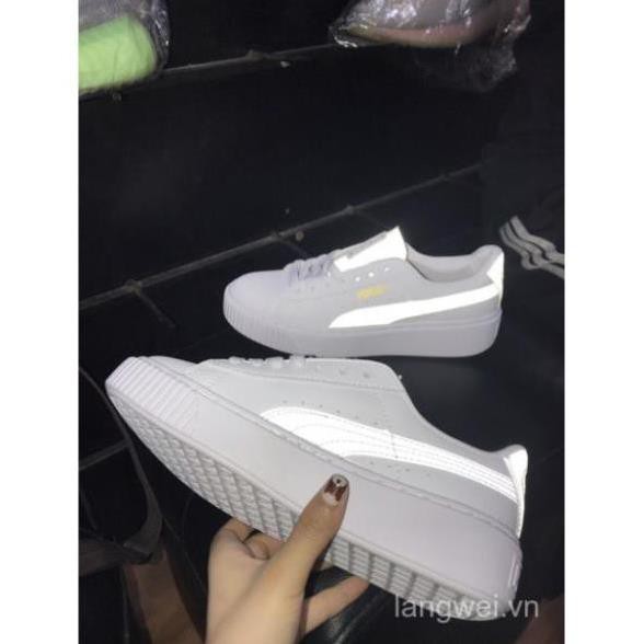 [Xả Kho] Giày pumas màu trắng phản quang hàng 1:1 hot 2021 | BigBuy360 - bigbuy360.vn