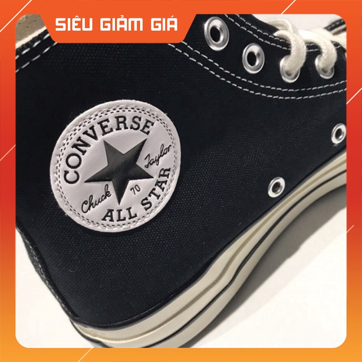 [XẢ GIÁ SỐC] giày converse 1970s đen cao