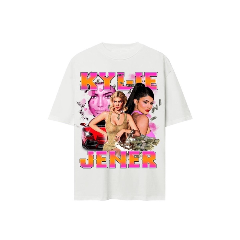 BLANK | Áo Thun KYLIE Tay Lỡ Unisex - Đen/Trắng Cổ Tròn
