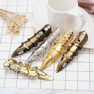 Nhẫn Móng Vuốt Màu Vàng Bạc