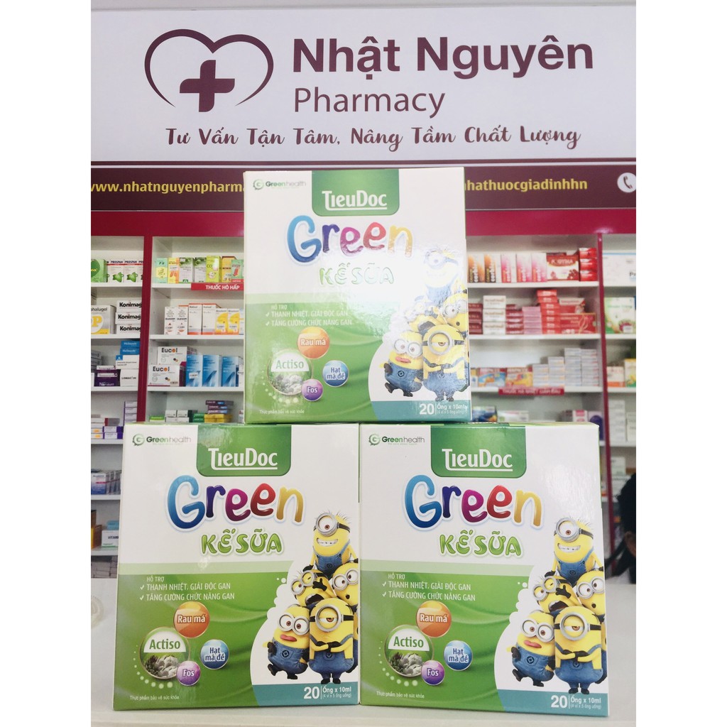 Tiêu độc GREEN kế sữa - Thanh nhiệt, mát gan, giải độc