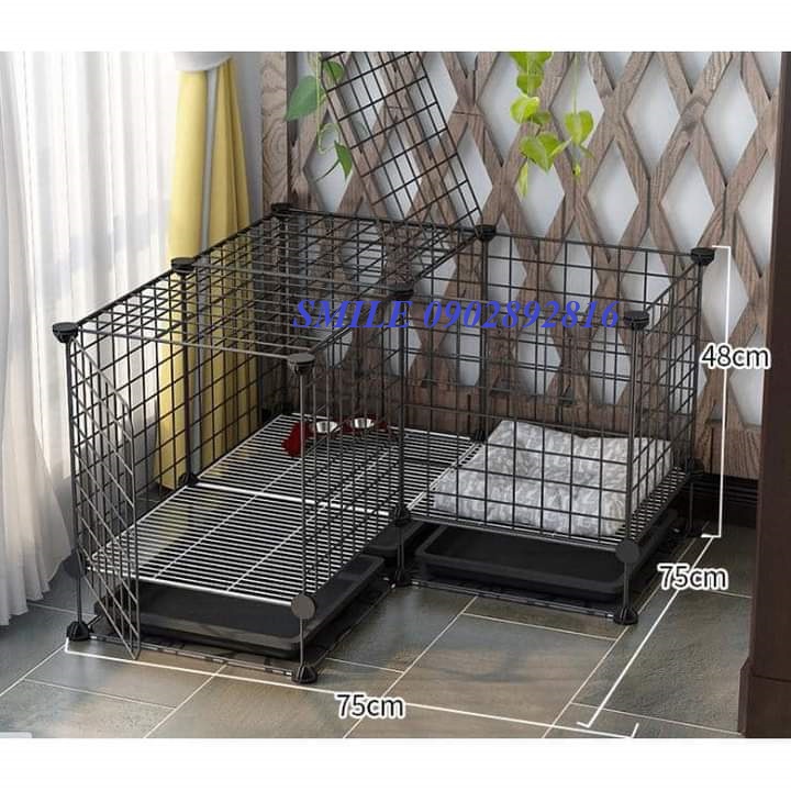 (BÁN THEO MẪU COMBO) COMBO LƯỚI THÉP GHÉP NHIỀU KIỂU LÀM CHUỒNG CHÓ MÈO THÚ CƯNG ĐA NĂNG