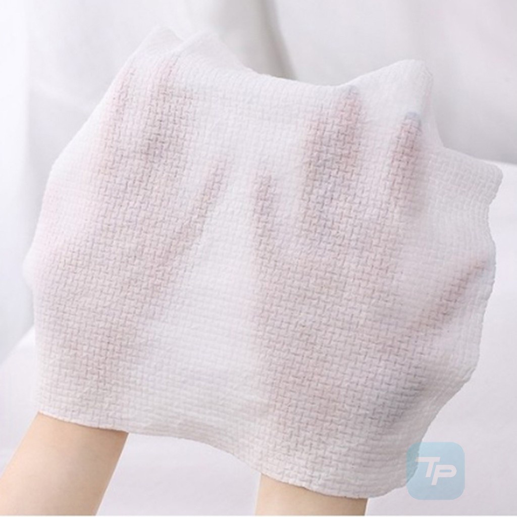 PVN43018 Khăn giấy nén hình viên kẹo - Khăn đa năng du lịch Hàn Quốc dùng 1 lần trong túi zip