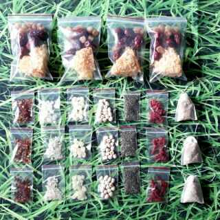 Combo chè dưỡng nhan. Mủ trôm. Mủ gòn cho khách