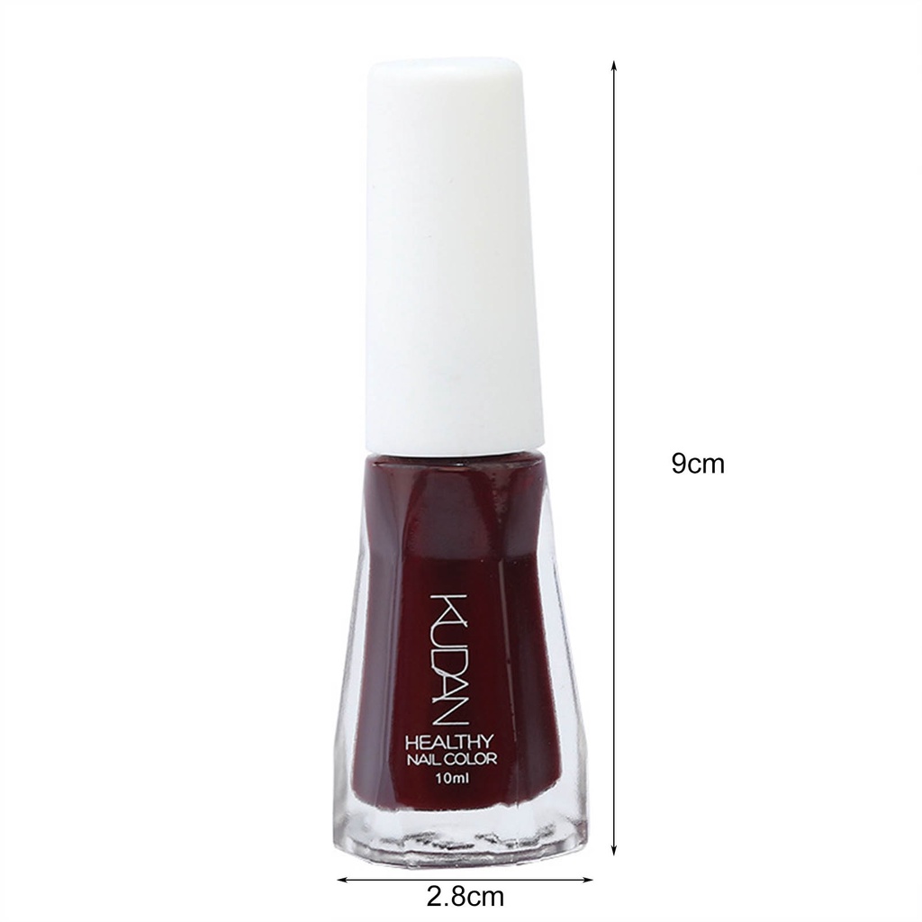 Sơn Móng Tay 10ml Nhanh Khô Màu Sắc Lấp Lánh Có Thể Lột Lại Cho Nữ