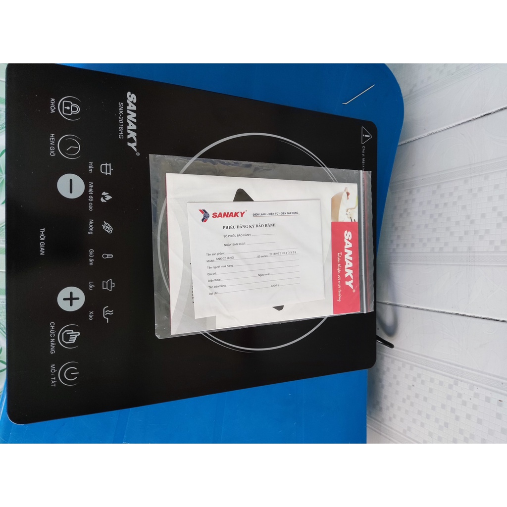 Bếp hồng ngoại Sanaky SNK-2018HG