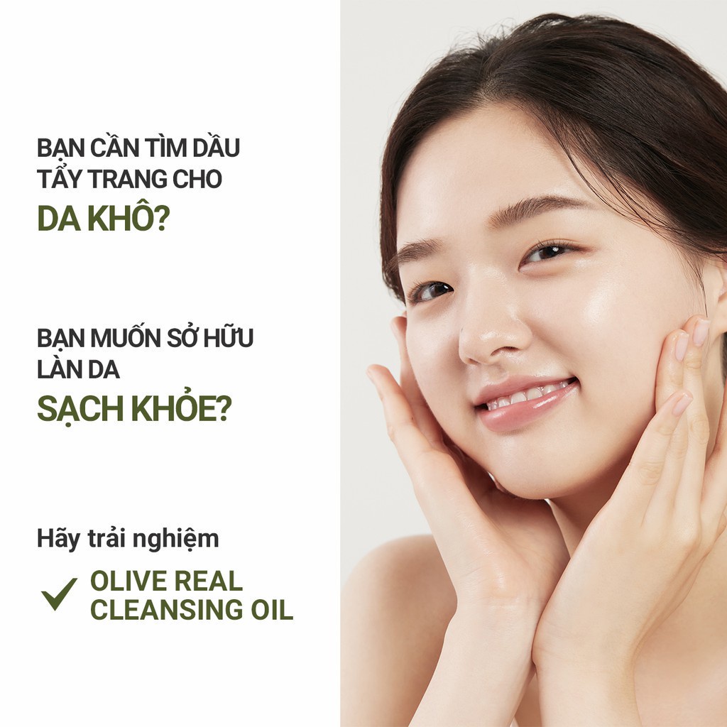 [Mã COSIF05 giảm 10% đơn 400K] Dầu tẩy trang dưỡng ẩm innisfree Olive Real Cleansing Oil 150ml