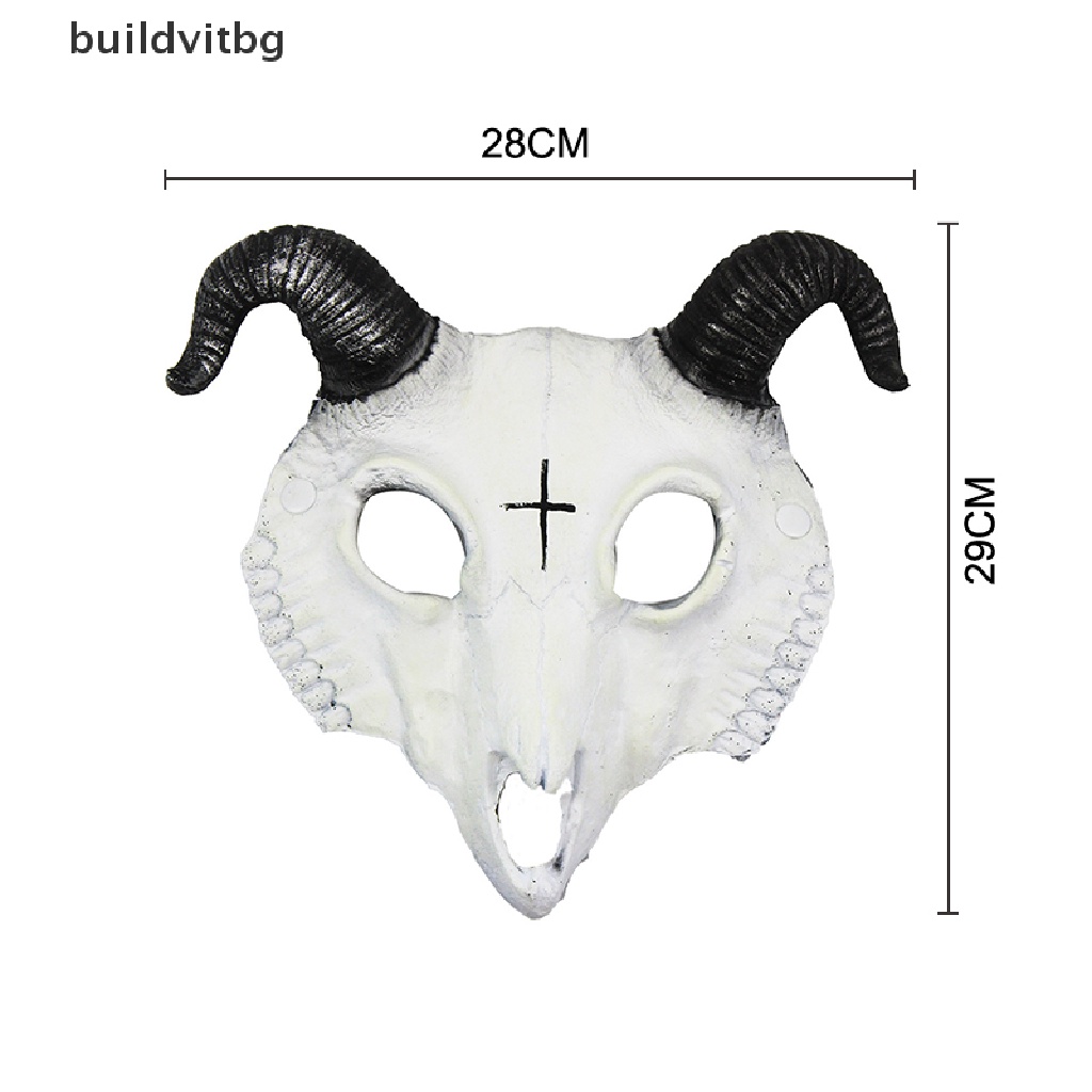 Mặt Nạ Hóa Trang Halloween Hình Đầu Lâu / Dê