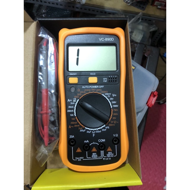 Đồng hồ điện tử VC890D