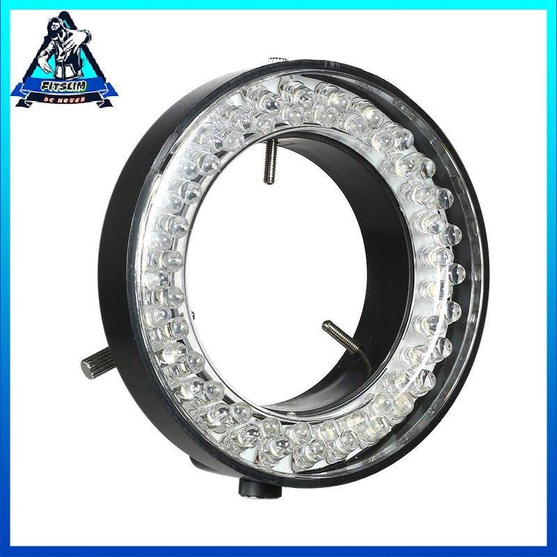[Fitslim] Adjustable 56 LED Ring Light Illuminator Lamp for Industry Stereo Microscope