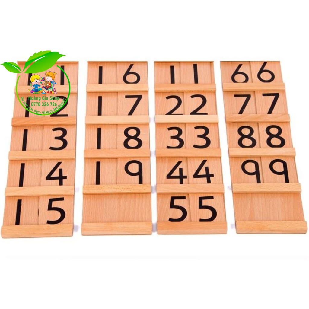 Bảng hàng chục Montessori (Teen &amp; tens board)