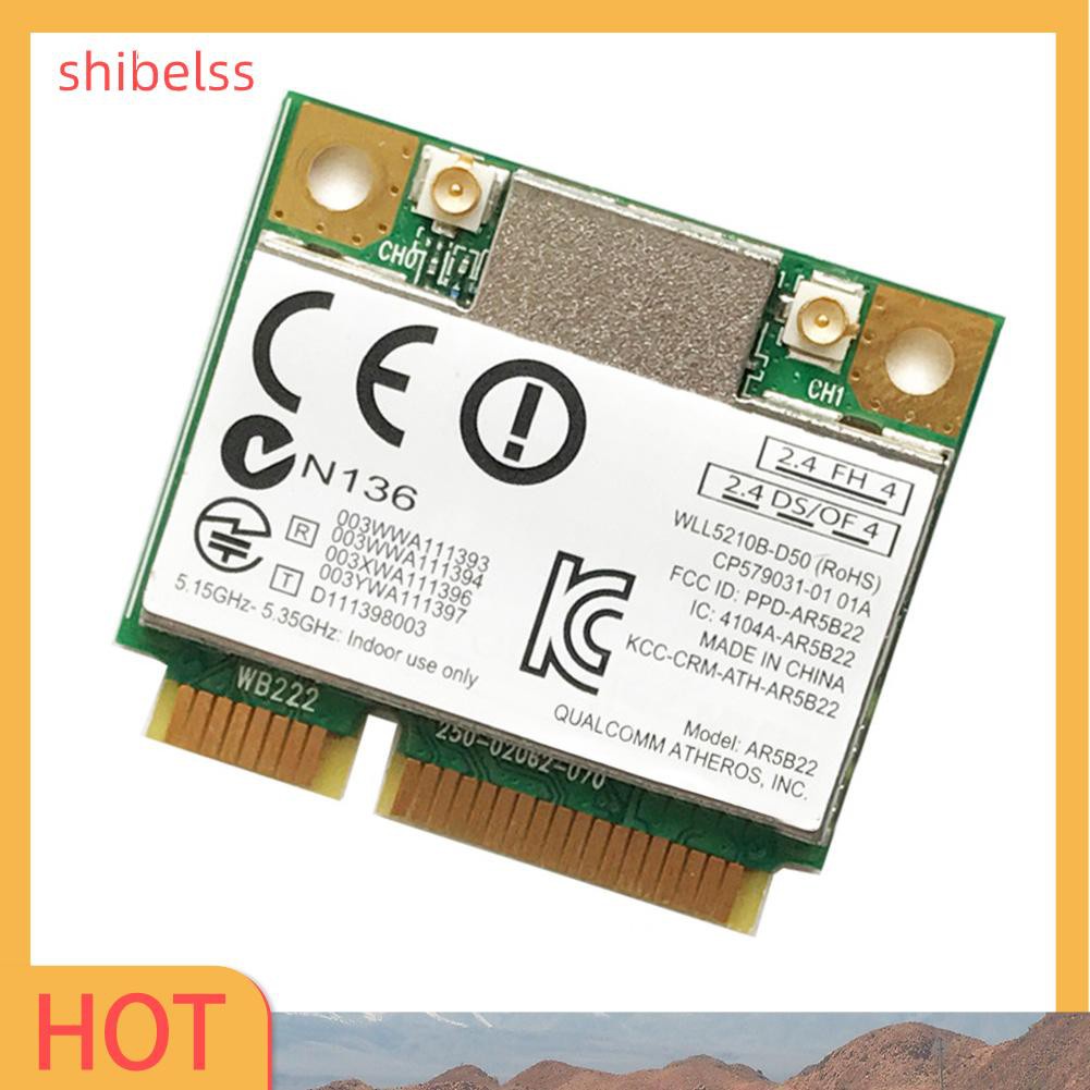 Usb Phát Wifi Không Dây Shibelsss 300mbps Mini Pci-E 2.4g / 5g Bluetooth 4.0 Thẻ | BigBuy360 - bigbuy360.vn