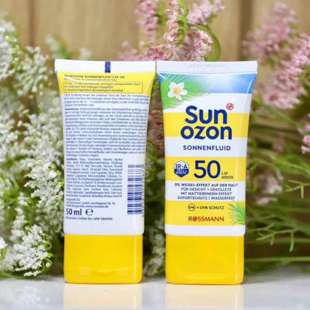 Hàng Đức Kem chống nắng Sun Ozon - mẫu mới dành cho mặt