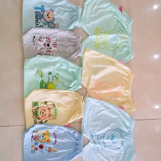 set 5 quần đùi in mông thú cho bé 4-15kg
