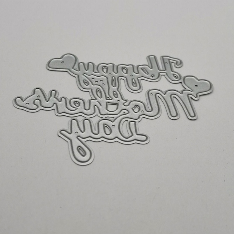 Khuôn Cắt Giấy Kim Loại Mẫu Happy Mother Day