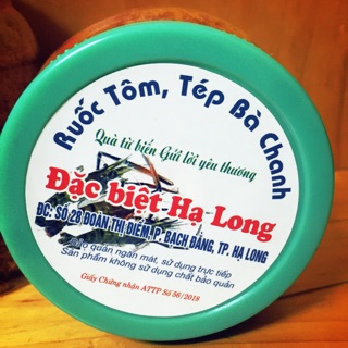 Ruốc tép Bà Chanh Hạ Long Quảng Ninh hộp 500g 400g