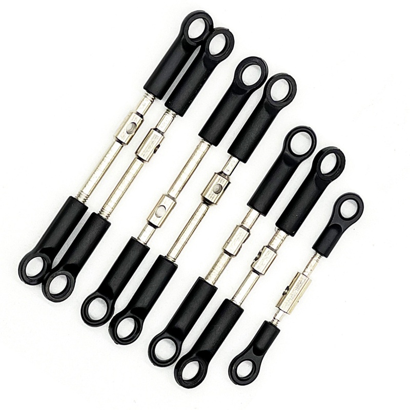 Set 7 Thanh Nối Động Cơ Servo Cho Xe Đồ Chơi Wltoys 144001 144010 124016 124017 124019 Phụ Kiện Cho Xe Hơi Điều Khiển Từ Xa