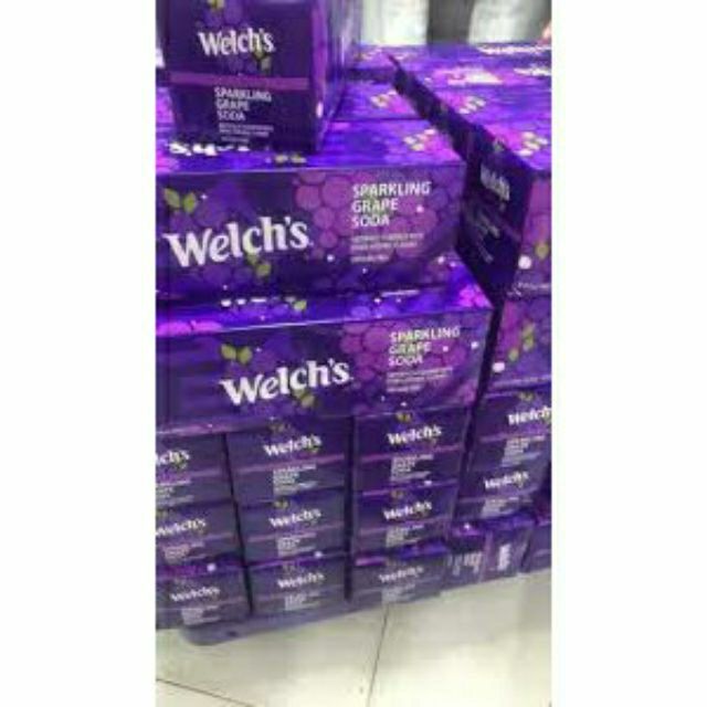 3 lon nước ngọt welch's nho 355ml