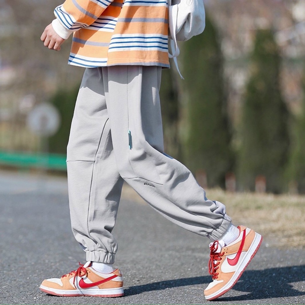 Quần Jogger nỉ MEANSTORE pants unisex basic nam nữ cạp chun ống rộng phong cách Hàn Quốc ulzzang