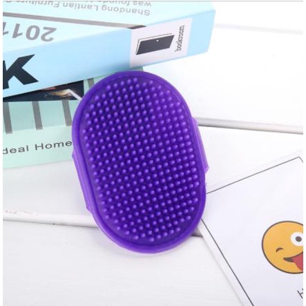 Bàn chà chải tắm cho chó mèo, bàn chà massage chải lông thú cưng-Supetshophn