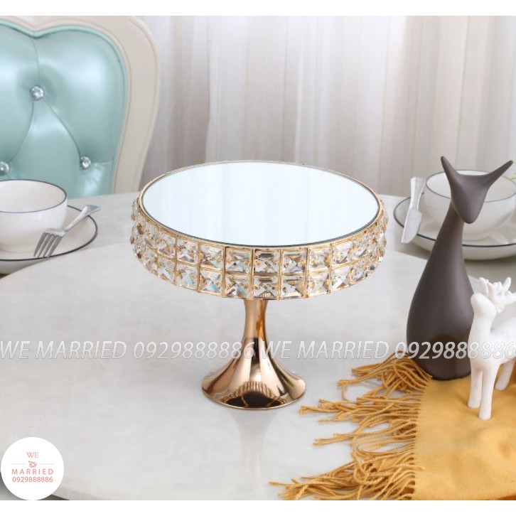 Khay bánh mắt đá vuông size S - KBLC020