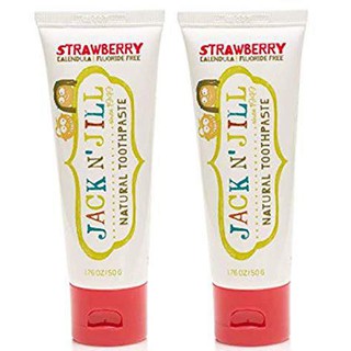 Kem đánh răng hữu cơ Jack n Jill hương Strawberry