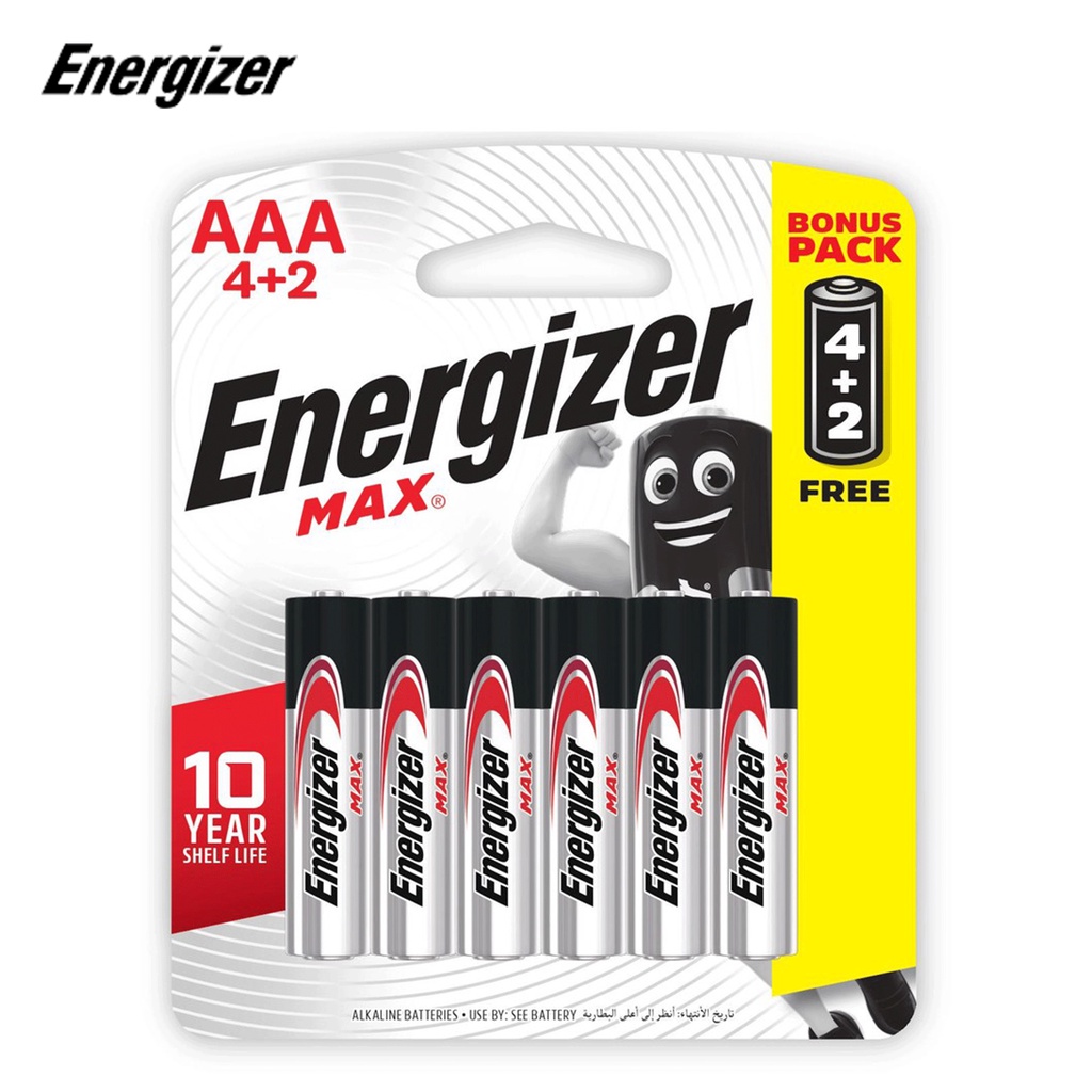 PIN AAA ENERGIZER MAX E92 Siêu Bền - Hàng chính hãng