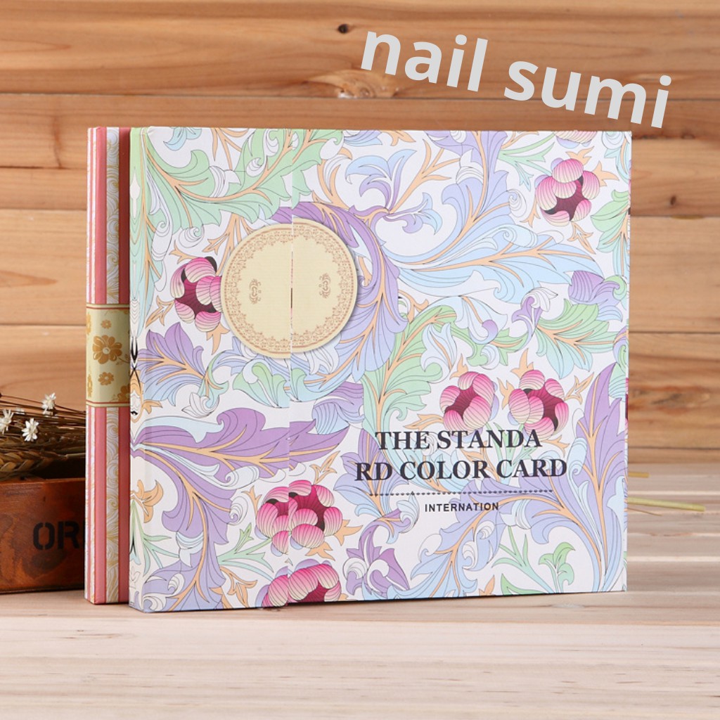 Sổ móng mẫu nail , sổ trưng bày móng ( 120 mấu)