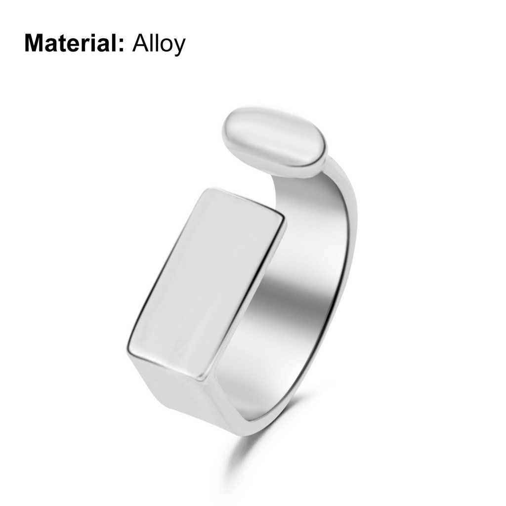 Nhẫn Unisex Hình Chữ U Trọng Lượng Nhẹ Sturdy